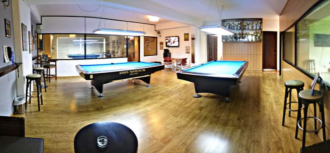 Private Pool Room Upstairs with 2 Pool Tables