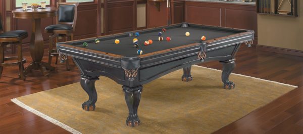 8ft and 9ft carved Pool Tables
